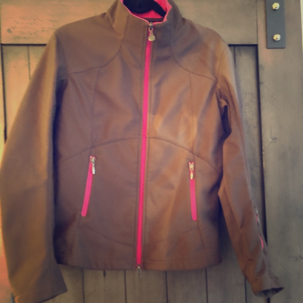 NIKE soft shell zip up